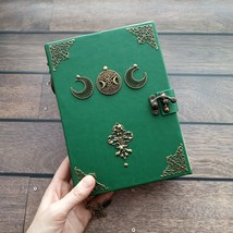Beginner spell book Witch grimoire Witchy junk book for sale complete - $165.00
