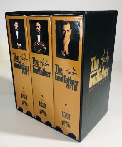 Primary image for The Godfather Collection Part I II III 1 2 3 (VHS, 1997, 6-Tape Box Set)