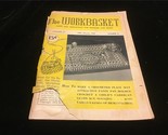 Workbasket Magazine January 1952 Crochet Pictured Place Mat, Child&#39;s Car... - $6.00