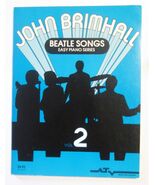JOHN BRIMHALL BEATLE SONGS Easy Piano Series Vol. 2 Cherry Lane Music Co... - $24.82 CAD