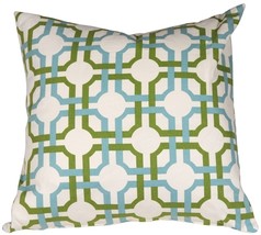 Waverly Groovy Grille Confetti 22x22 Throw Pillow, with Polyfill Insert - £46.82 GBP