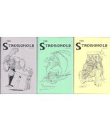 The Stronghold - Issues 1-3 of Classic D&amp;D Fantasy RPG Fanzine - $23.30 CAD