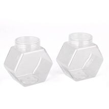 Bullseye's Playground™ 2ct Hexagon Clear Jar - $230.34 MXN Bullseye's Playground™ 2ct Hexagon Clear Jar - $230.34 MXN