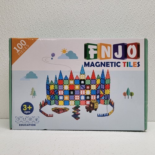 FNJO Magnetic-Tiles Classic Building Set  100 Pieces 3+ Educational Lear... - $39.50