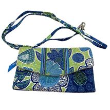 Vera Bradley Doodle Daisy Crossbody Wallet Purse Adjustable Strap - $19.20