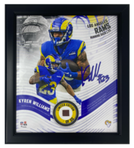 Kyren Williams L.A. Rams Framed 15&quot; x 17&quot; Game Used Football Collage LE ... - £211.73 GBP