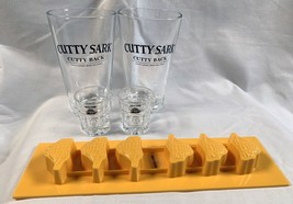 2 New Cutty Sark Cutty Leads Beer Follows Glasses 2 Shot Glasses &amp; Ice C... - £31.03 GBP