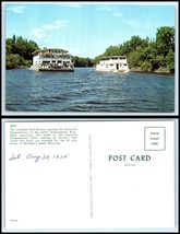 MICHIGAN Postcard - Upper Peninsul, River Boat &quot;Paul Bunyan&quot; &amp; &quot;Tahquamenon&quot; FD - £2.40 GBP