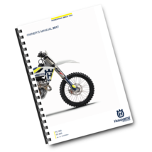 HUSQVARNA 2017 - FC FX 350 - OWNERS MANUAL - REPRINTED COMB BOUND - $24.97
