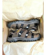 BNIB KEEN Men&#39;s Targhee III Sandal, Bison/Mulch, Pick Size, 1022427 - €107,29 EUR