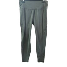 Dark Green Athletic Leggings with Pocket Size Large - £19.78 GBP