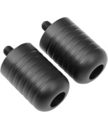 Black Acetal Polymer Bar End Sliders 2006-2016 Kawasaki NInja 650R EX650... - $19.91 CAD