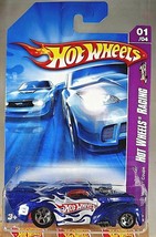 2007 Hot Wheels #77 Hot Wheels Racing 1/4 1941 WILLYS COUPE Blue w/Chrome 5 Sp - £5.94 GBP