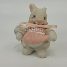 Dreamsicles 1991 Cast Art KRISTIN. 3" Easter Holiday Rabbit Bunny Figurine WLHJ8 - $8.00