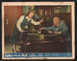 Father Takes the Air 11&quot;x14&quot; Lobby Card Walter Catlett Maxine Semon G - £29.88 GBP