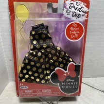 Disney Minnie Mouse Dazzling Dots Dress Minnie Fashion Doll 4” Tall - $10.29