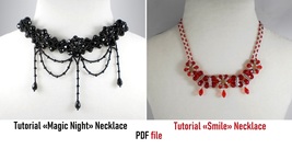 Tutorial  beaded Necklace, Beading Tutorial, Beadwork Tutorial, DIY, PDF... - $8.18 CAD+