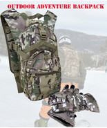 Backpacking Outdoor Backpack Hiking Camping Skiing Snow Board Camouflage... - $654.54 MXN