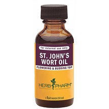 Herb Pharm St. John&#39;s Wort Topical Oil 1 Ounce - £11.32 GBP