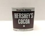 Hershey&#39;s Cocoa Powder 8 Oz Size Vintage Tin Made in USA with Lid - $11.83