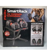 FitRx SmartRack Dumbbell Stand, Dumbbell Rack and Kettlebell Weight Rack Stand - $78.98