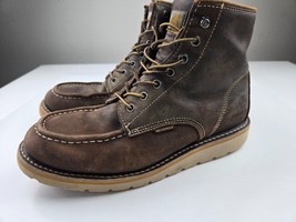 Carhartt Men&#39;s 6-inch Waterproof Wedge Soft Toe, size 9.5 M - $69.30