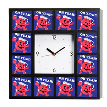 Kool-Aid Guy Man Oh Yeah Advertising Promo Diner Clock 10.5&quot;. Not $65 - £25.80 GBP