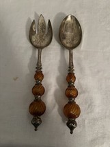 vintage godinger silver Fork And Spoon - £18.68 GBP