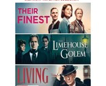 Bill Nighy Triple Film Col: Their Finest / The Limehouse Golem / Living ... - £32.16 GBP