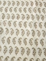Lee Jofa Indiennes Paisley Ivy Designer SARAH BARTHOLOMEW  Fabric Total ... - $3,415.50