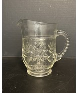 Vintage Anchor Hocking Early American Prescut Glass One Pint Sauce Pitch... - $20.36 CAD