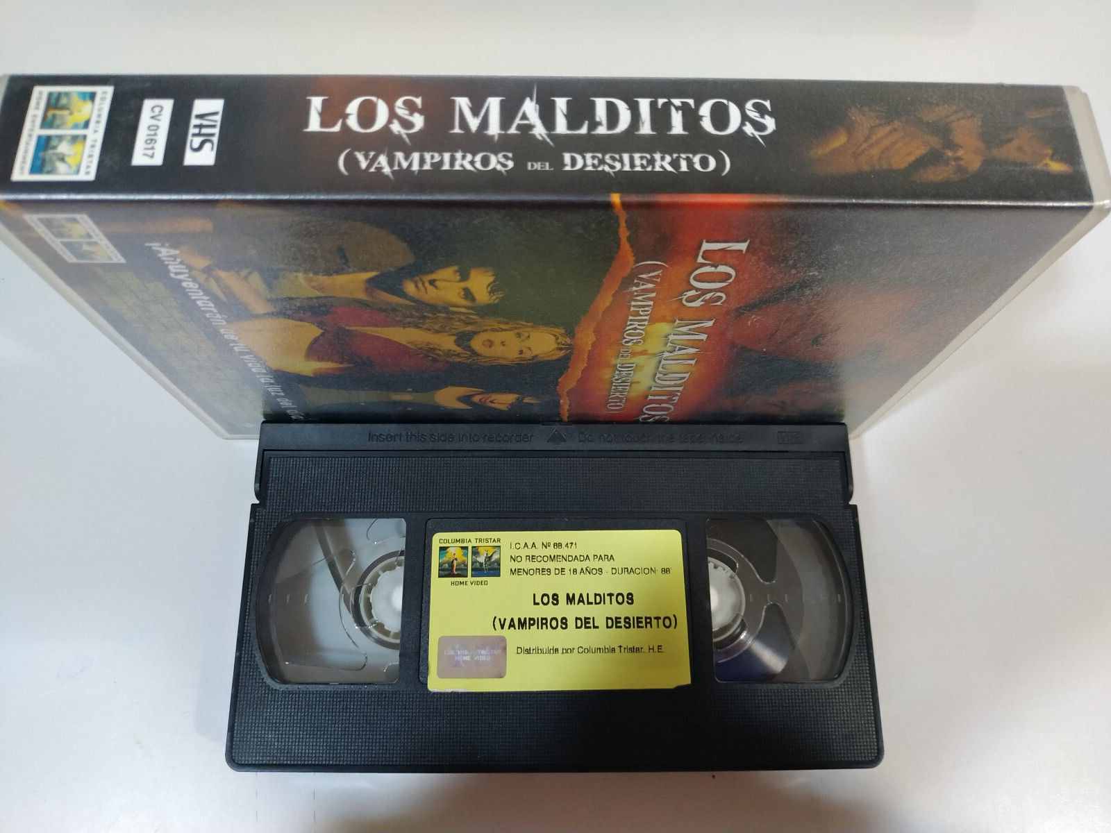 Los malditos Vampiri del Deserto J S Cardone - VHS Nastro Spagnolo 3T Item image 8