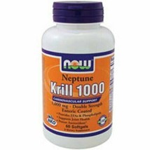 Neptune Krill Oil 60 Softgels 1000 Mg By Now Foods (1) - £35.17 GBP
