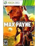Max Payne 3 (Microsoft Xbox 360, 2012) - $0.98