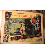 1950 LOBBY CARD JUNGLE JIM in the Forbidden Land JOHNNY WEISSMULLER 14x11&quot; - $14.25