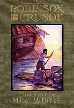 Robinson Crusoe by Milo Winter - Art Print - £17.42 GBP+