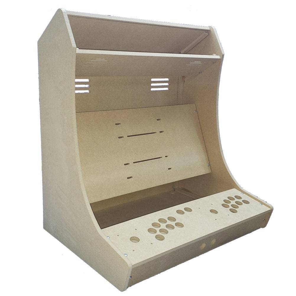 LVL27 23" to 27" screen 2 Player bartop / tabletop arcade cabinet kit with marqu