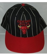 Vintage Chicago Bulls Pinstripe Starter Snapback Hat Cap Twill NBA  Smok... - $115.32 CAD