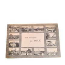 Postcard Un Bonjour de Toul France Multi-Views of City Vintage Unposted - £4.41 GBP