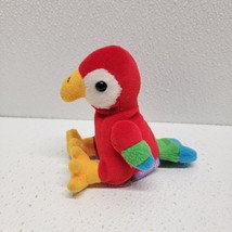 Parents Magazine Colorful Red Macaw Parrot Bird Mini Plush Toy - $19.70