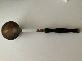 CUTCO Ladle 1715 Stainless Steel Brown Marbled Handle 12&quot; Vintage Made i... - $18.69