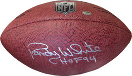 Randy White signed NFL Wilson Replica Composite Football HOF 94  (silver logo) ( - £68.70 GBP