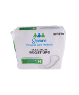 SECURE PERSONAL CARE PRODUCTS MAXIMUM BOOST UPS 30 COUNTS ABSORBENCY SP1579 - $14.02 CAD