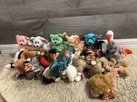 Lot of (18)  Beanie Babies In Great Condition. From 1993 &amp; Up. All Have ... - £35.37 GBP