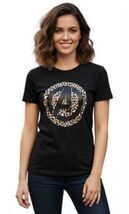 Marvel Avengers Logo Women Black Graphic T-Shirt (Size: Small) NWT - $17.81