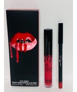 kylie cosmetics JORDY Lip Kit Velvet Liquid Lipstick &amp; Lip Liner, Authentic - £28.36 GBP