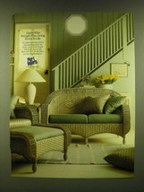 1990 Pier 1 Imports Ad - Guess who brought this living room to life - £14.54 GBP