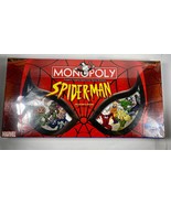 New Sealed Spider-Man Monopoly Board Game 2002 Hasbro - £50.20 GBP