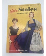 Vintage 1952 Festive Stoles and Blouses Bk #296 First Edition Coats &amp; Cl... - $6.99