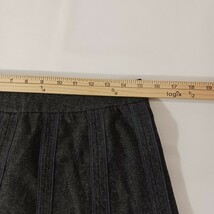 Merona Women's Gray Wool Blend Size Zip A-Line Pull-On Skirt Size 6 Waist 30" image 12